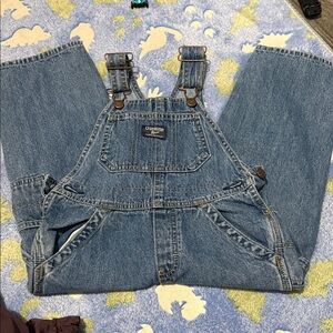 OshKosh B'gosh Men's Blue Denim Relaxed Overalls